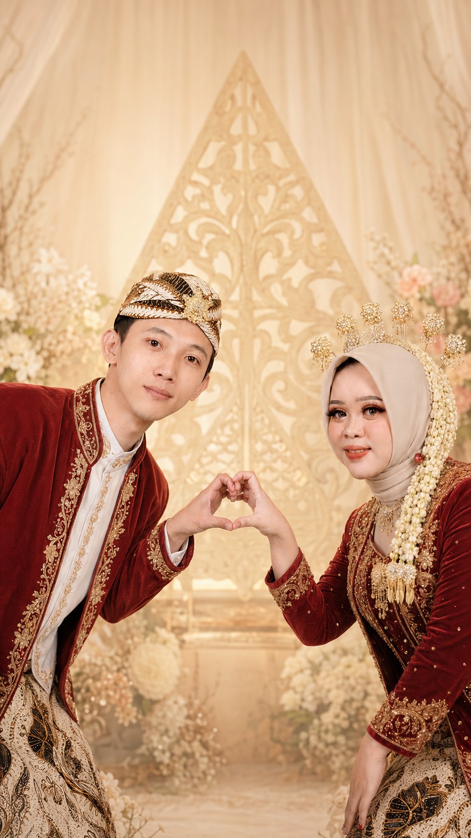 Foto pasangan Yeni dan Angga